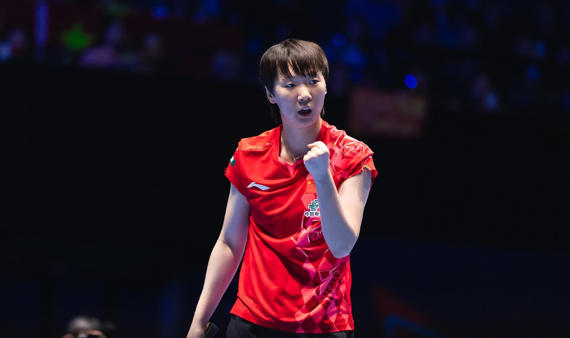 皇冠体育app下载-3-0横扫早田！中国女乒27岁王牌救赎：助队夺七连冠，与莎莎击掌